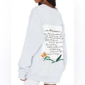 Boys Lie What Is True Love Oversized Sweatshirt